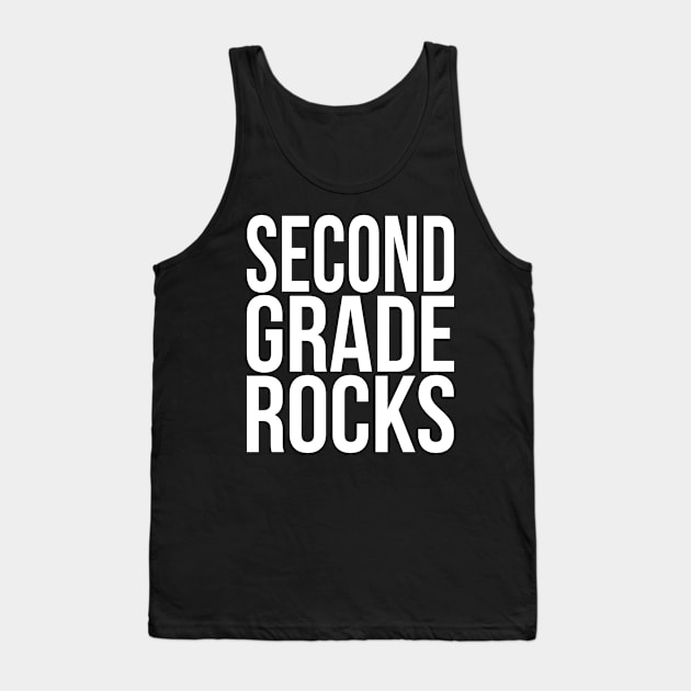 Second Grade Rocks Tank Top by Eyes4